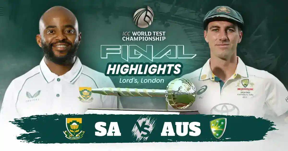 South Africa vs Australia World Test Championship Final 2025 Highlights