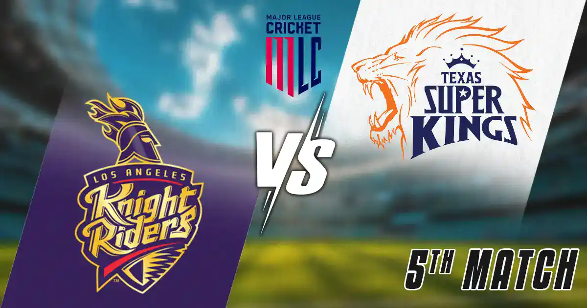 LAKR vs TSK Match Prediction, Fantasy Cricket Tips, Pitch Report, and Playing XI of 5th Match of  MLC 2025
