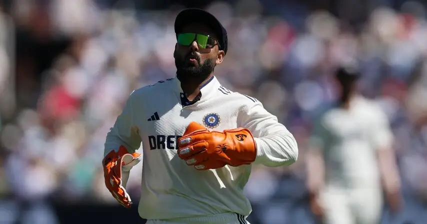 Rishabh Pant Misses Day 2 Action at Lord’s Due to Finger Injury