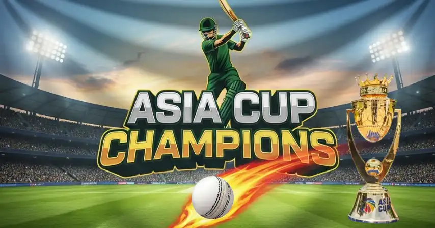 Asia Cup Winners List from 1984 to 2025