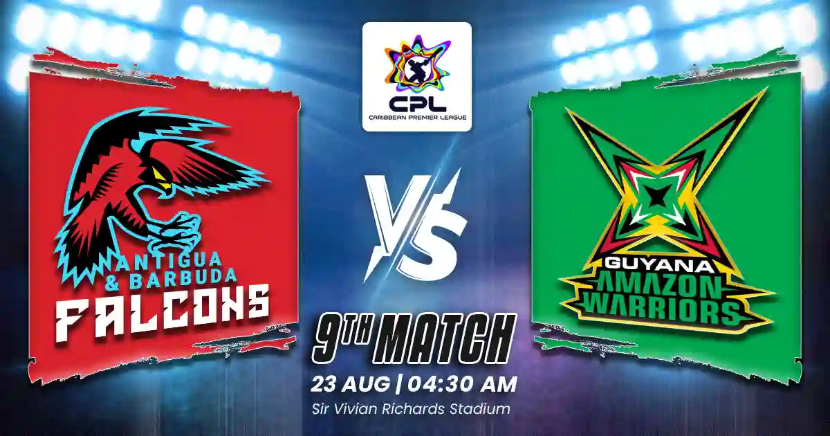 ABF vs GAW 9th Match of CPL 2025, Match Prediction, Fantasy Cricket Tips, Pitch Report, Playing XI & Injury Updates