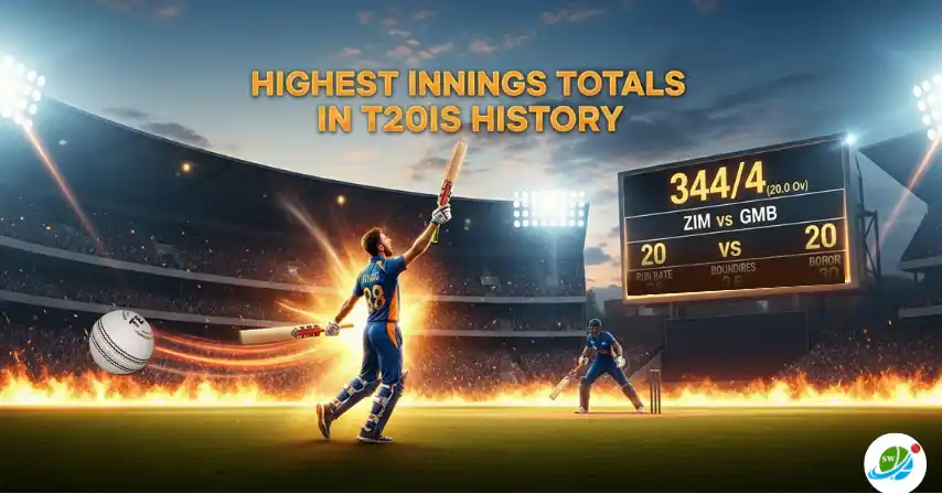 Highest Innings Totals in T20Is History
