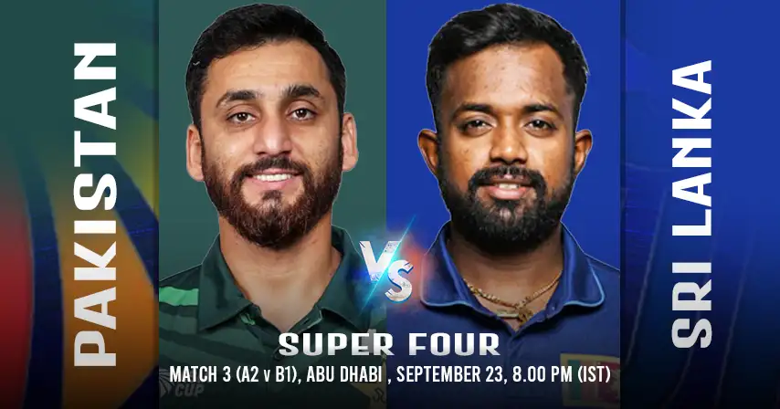 PAK vs SL 3rd Match Super Four, Asia Cup 2025, Match Prediction, Pitch Report, Playing XI & Injury Updates
